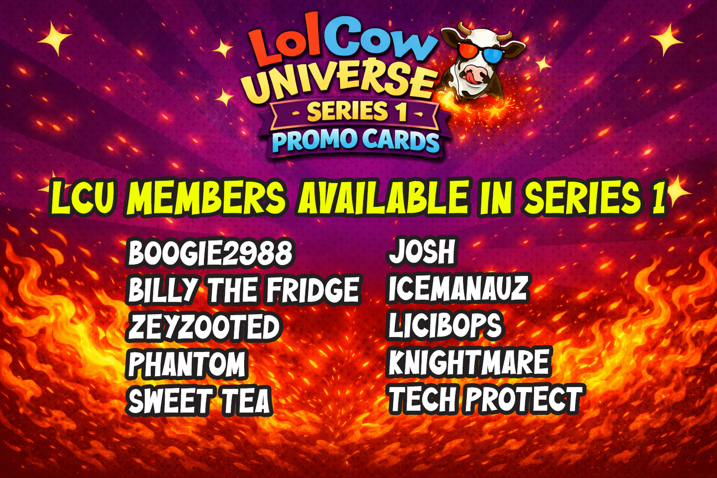 LolCow Universe Series 1 Promo set - PREORDER