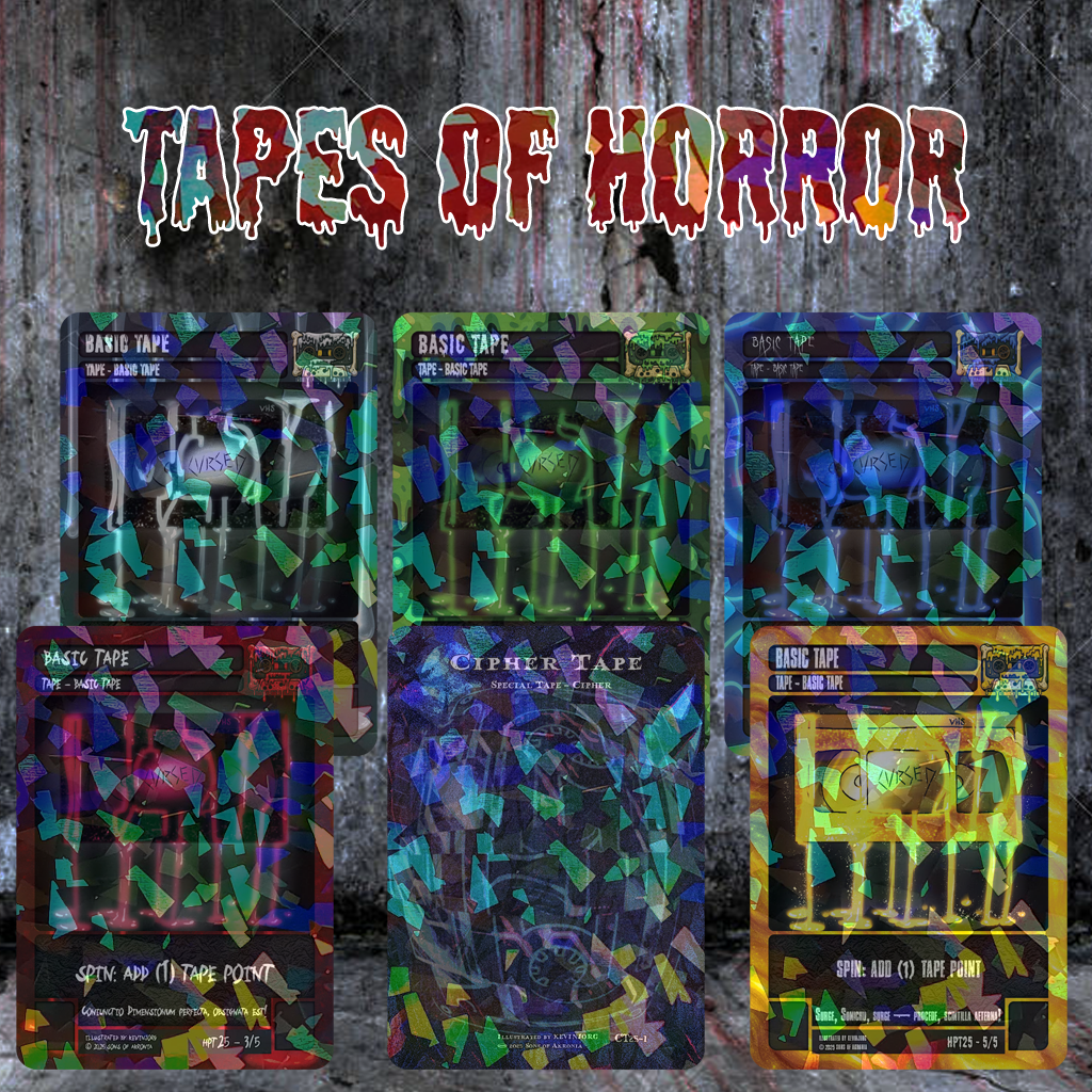 Tapes of Horror Promo set - Preorder